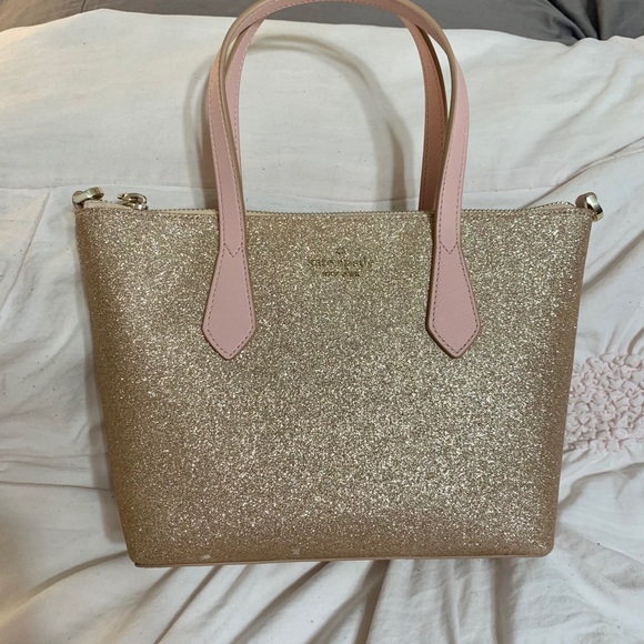 Kate Spade Joeley Glitter Ina Small Crossbody Bag - Picture 5 of 8